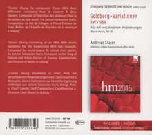 Johann Sebastian Bach (1685-1750): Goldberg-Variationen BWV 988 (mit harmonia mundi france-Katalog 2015), CD