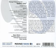 Bejun Mehta - Ombra Cara (Händel-Arien), 2 CDs