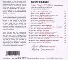Marlis Petersen - Goethe-Lieder, CD