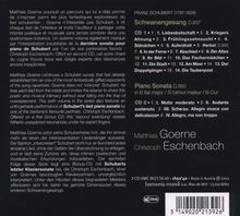 Franz Schubert (1797-1828): Lied-Edition Vol.6 (Matthias Goerne) - Schwanengesang D.957, 2 CDs