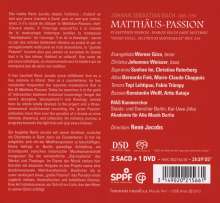 Johann Sebastian Bach (1685-1750): Matthäus-Passion BWV 244, 2 Super Audio CDs und 1 DVD