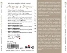 Wolfgang Amadeus Mozart (1756-1791): Adagios &amp; Fugen nach J. S. Bach (Arrangements für Streicher), CD