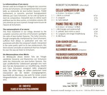 Robert Schumann (1810-1856): Sämtliche Konzerte &amp; Klaviertrios Vol.3, 1 CD und 1 DVD