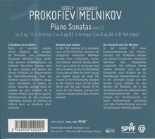 Serge Prokofieff (1891-1953): Klaviersonaten Vol.1, CD