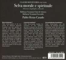 Claudio Monteverdi (1567-1643): Selva morale e spirituale (Ausz.), CD