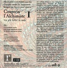 Francois Couperin (1668-1733): Sämtliche Cembalowerke Vol.1 - Un Petit Theatre du Monde", 2 CDs