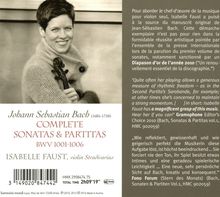 Johann Sebastian Bach (1685-1750): Sonaten &amp; Partiten für Violine BWV 1001-1006, 2 CDs