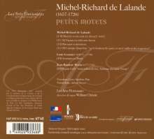 Michel Richard Delalande (1657-1726): Petite Motets, CD