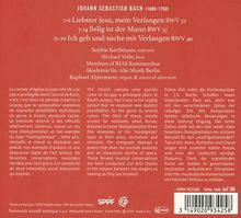 Johann Sebastian Bach (1685-1750): Kantaten BWV 32,49,57 (Dialogkantaten), CD