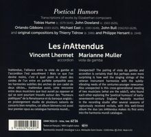 Poetical Humors - Transkriptionen für Viola da gamba &amp; Akkordeon, CD