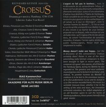 Reinhard Keiser (1674-1739): Croesus, 3 CDs