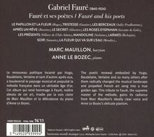Gabriel Faure (1845-1924): Lieder - "Faure et ses Poetes", CD