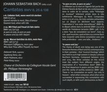 Johann Sebastian Bach (1685-1750): Kantaten BWV 8,125,138, CD