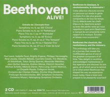 Ludwig van Beethoven (1770-1827): Beethoven Alive! (harmonia mundi-Sampler), 2 CDs