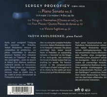 Serge Prokofieff (1891-1953): Visions fugitives op.22, CD