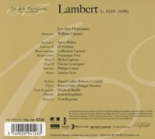 Michel Lambert (1610-1696): Airs de Cour, CD