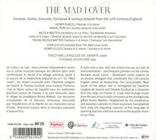 The Mad Lover - Sonatas, Suites, Fantasias &amp; various Bizzarie from 17th-Century England, CD