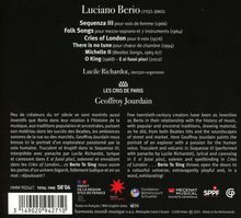 Luciano Berio (1925-2003): Berio to sing, CD