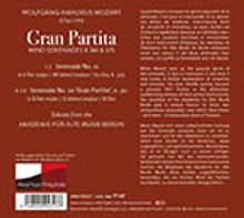 Wolfgang Amadeus Mozart (1756-1791): Serenaden Nr.10 &amp; 11 (B-Dur KV 361 "Gran Partita" &amp; Es-Dur KV 375), CD
