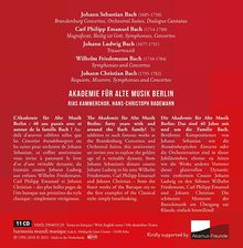 Akademie für Alte Musik Berlin - The Bach Dynasty, 11 CDs