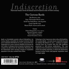 The Curious Bards - Indiscretion, CD