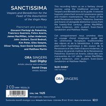 ORA Singers - Sanctissima (Vespers &amp; Benediction for the Feast of the Assumption of the Virgin Mary), 2 CDs
