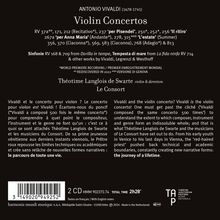 Antonio Vivaldi (1678-1741): Violinkonzerte "per una Vita", 2 CDs