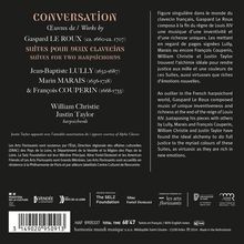 William Christie &amp; Justin Taylor - Conversation, CD