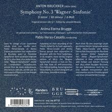 ANTON BRUCKNER, Symphony No. 3 'Wagner-Sinfonie', D minor, Original version (1873), Anima Eterna Brugge, Pablo Heras-Casado conducting.