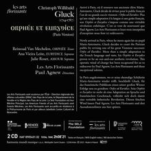 Texte: "Orphée et Eurydice", "Christoph Willibald Gluck", "Les Arts Florissants", "Paul Agnew". Weitere Beschreibung folgt.