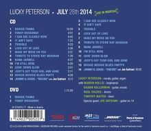 Lucky Peterson: Live In Marciac 2014 (CD + DVD), 1 CD und 1 DVD