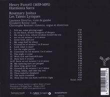 Henry Purcell (1659-1695): Harmonia Sacra, CD