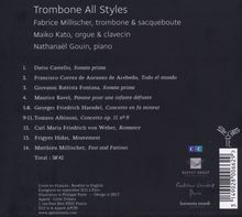 Fabrice Millischer - Trombone All Styles, CD