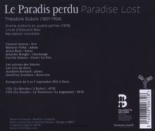 Theodore Dubois (1837-1924): Le Paradis perdu (Oratorium in 4 Teilen), 2 CDs
