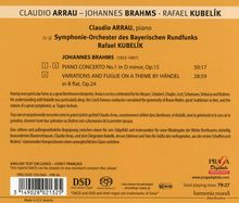 Johannes Brahms (1833-1897): Klavierkonzert Nr.1, Super Audio CD