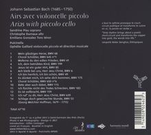 Johann Sebastian Bach (1685-1750): Arien mit Cello piccolo, CD