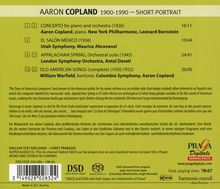 Aaron Copland (1900-1990): Klavierkonzert, Super Audio CD