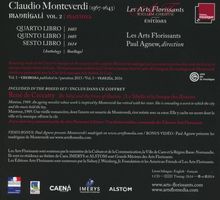 Claudio Monteverdi (1567-1643): Madrigali Vol.2 - "Mantova", CD