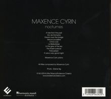 Maxence Cyrin (geb. 1971): Nocturnes, CD