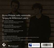 Bruno Philippe - Brahms / Schumann, CD
