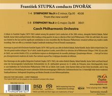 Antonin Dvorak (1841-1904): Symphonien Nr.8 &amp; 9, Super Audio CD