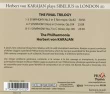 Jean Sibelius (1865-1957): Symphonien Nr.5-7, CD