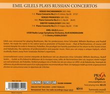 Emil Gilels Plays Russian Concertos, CD