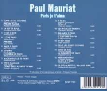 Paul Mauriat: Paris je t'aime, CD