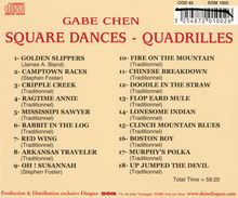 Gabe Chen: Square dances, CD