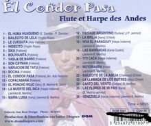 El Condor Pasa: Flute Et Harpe Des Andes, CD