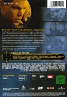 Die Bourne Identität, DVD