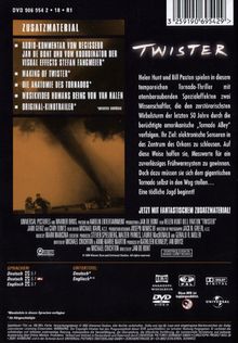 Twister (Special Edition), DVD