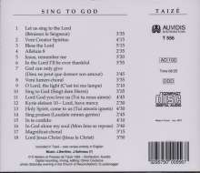 Gesänge aus Taize - Sing to God, CD