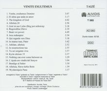 Taize - Venite Exultemus, CD